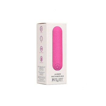 Shots 10 Speed Rechargeable Bullet Pink