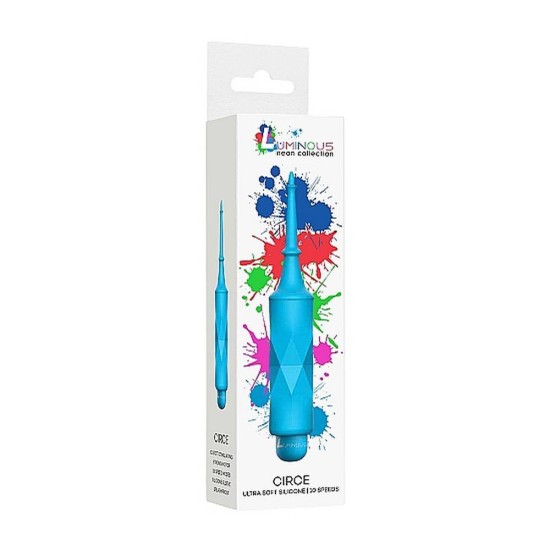 Circe Bullet Vibrator With Silicone Sleeve Turquoise Sex Toys