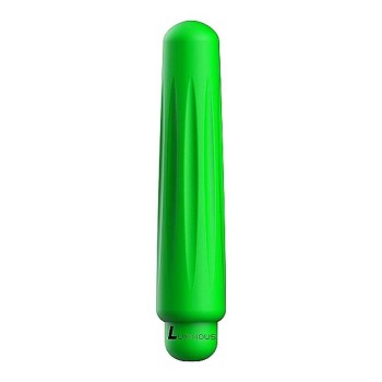 Delia Bullet Vibrator With Silicone Sleeve Green