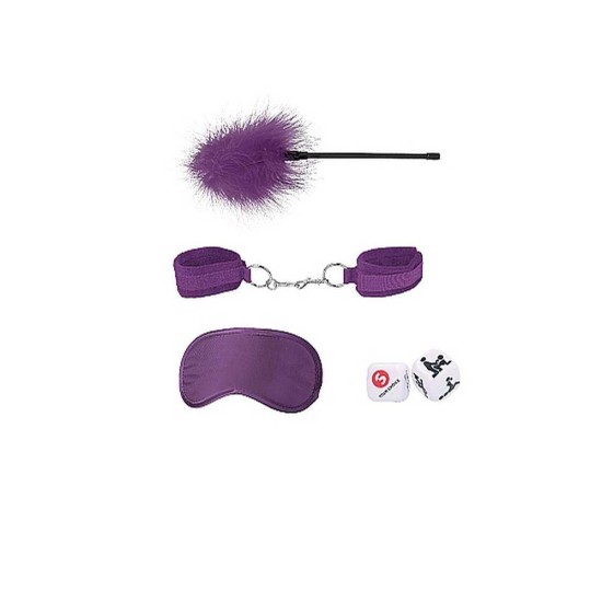 Φετιχιστικό Σετ Για Αρχάριους - Ouch Introductory Bondage Kit No.2 Purple Fetish Toys 