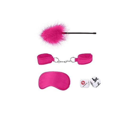 Φετιχιστικό Σετ Για Αρχάριους - Ouch Introductory Bondage Kit No.2 Pink Fetish Toys 