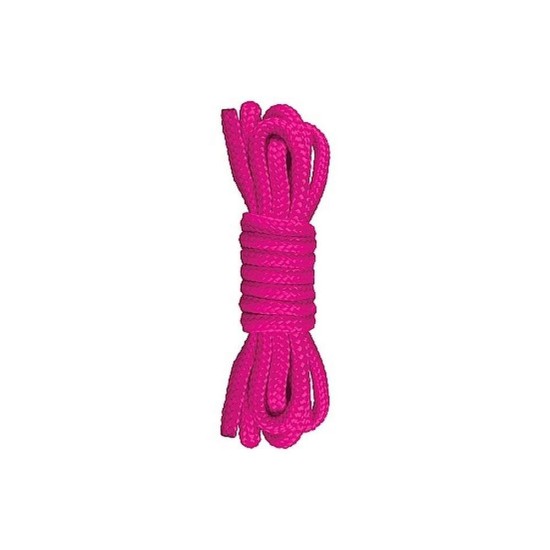 Απαλό Σχοινί Δεσίματος - Japanese Mini Rope Pink 1.5m Fetish Toys 
