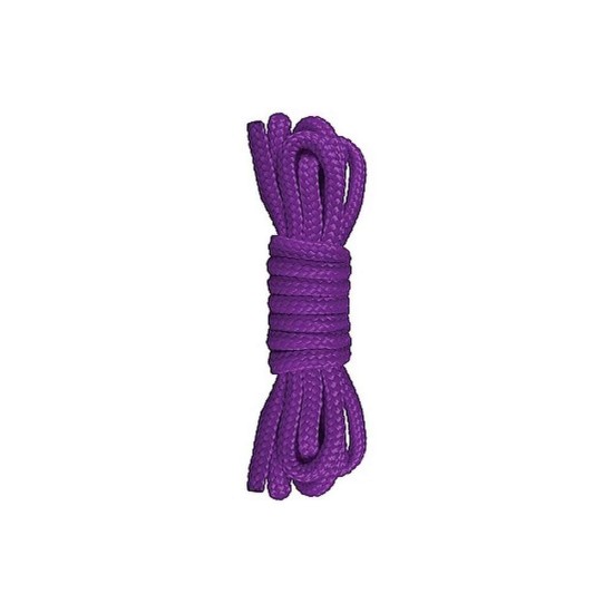 Απαλό Σχοινί Δεσίματος - Japanese Mini Rope Purple 1.5m Fetish Toys 