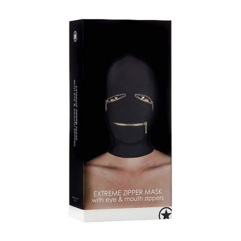 Κουκούλα Με Φερμουάρ - Extreme Zipper Mask With Eye And Mouth Zipper