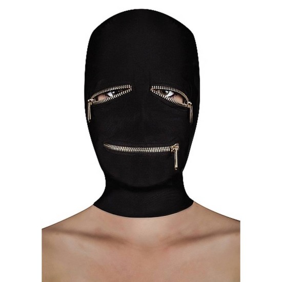 Κουκούλα Με Φερμουάρ - Extreme Zipper Mask With Eye And Mouth Zipper Fetish Toys 