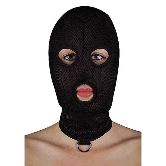 Extreme Mesh Balaclava With D Ring Fetish Toys 