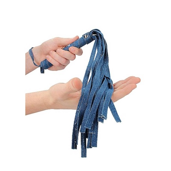 Denim Flogger Tough Denim Style Blue Fetish Toys 