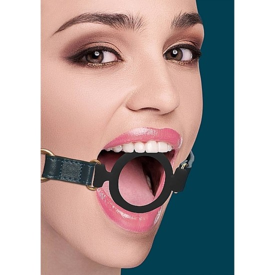 Ouch Halo Silicone Ring Gag Green Fetish Toys 