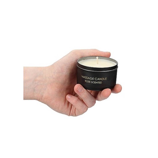 Massage Candle Rose Scented 127gr Sex & Beauty 