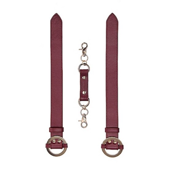 Ouch Halo Wrist Or Ankle Cuffs Burgundy Fetish Toys 