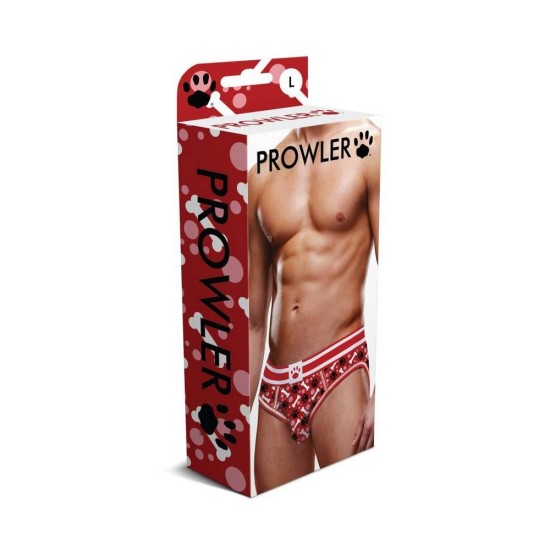 Prowler Open Briefs Red Erotic Lingerie 