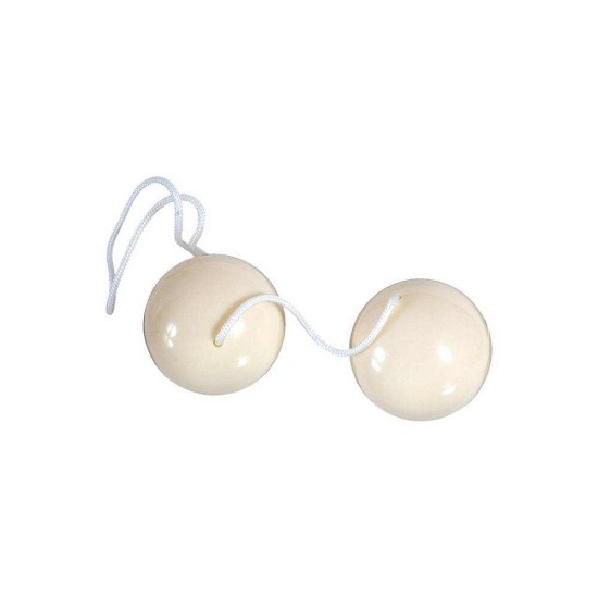 Oriental Duotone Balls White Sex Toys