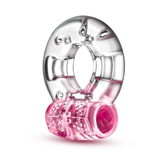 Arouser Vibrating C Ring Pink Sex Toys
