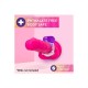 Pleaser Rechargeable C Ring Purple Sex Toys