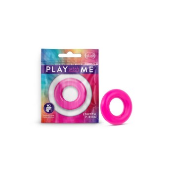 Ελαστικό Δαχτυλίδι Πέους - Play With Me Stretch C Ring Pink