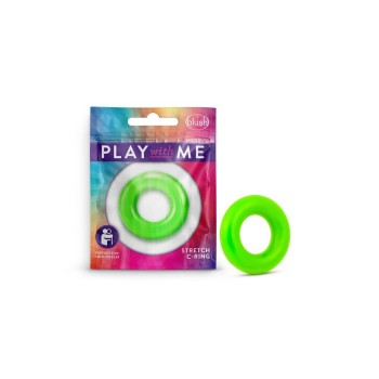 Play With Me Stretch C Ring Green