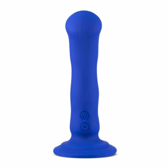 Ισχυρός Δονητής Σιλικόνης - Impressions Santorini Vibrator Blue Sex Toys 