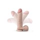 Μαλακό Και Ευλύγιστο Πέος - Dr. Skin Thick Posable Dildo Vanilla 23cm Sex Toys 