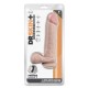 Μαλακό Και Ευλύγιστο Πέος - Dr. Skin Thick Posable Dildo Vanilla 23cm Sex Toys 