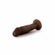 Μαλακό Και Ευλύγιστο Πέος - Dr. Skin Posable Dildo Chocolate 15cm Sex Toys 