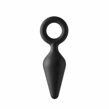 Σφήνα Σιλικόνης – Fantasstic Silicone Ring Plug Small Black