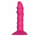 Σφήνα Σιλικόνης Με Ραβδώσεις – Silicone Twisted Plug Pink Sex Toys 