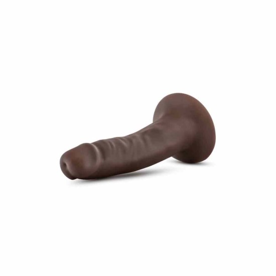 Μαλακό Και Ευλύγιστο Πέος - Dr. Skin Posable Dildo Chocolate 14cm Sex Toys 