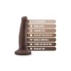 Μαλακό Και Ευλύγιστο Πέος - Dr. Skin Posable Dildo Chocolate 14cm Sex Toys 