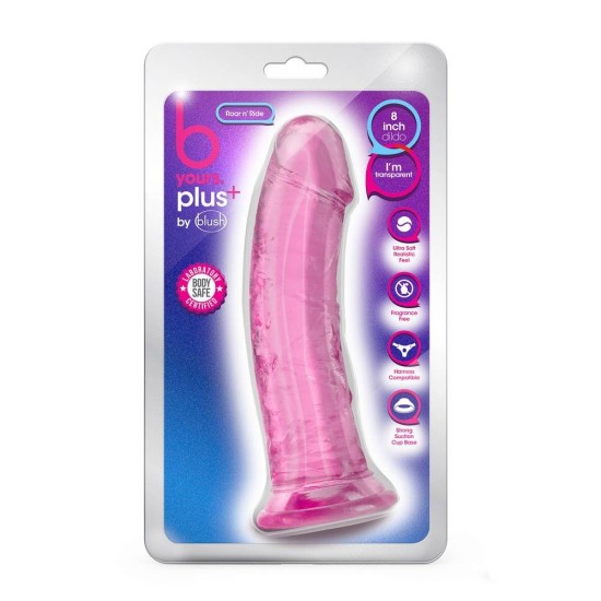 Roar N' Ride Realistic Dildo Pink 20cm Sex Toys