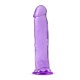 Μεγάλο Χοντρό Ομοίωμα Πέους - Thrill N' Drill Realistic Dildo Purple 23cm Sex Toys 