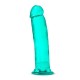 Μεγάλο Χοντρό Ομοίωμα Πέους - Thrill N' Drill Realistic Dildo Teal 23cm Sex Toys 