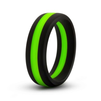 Performance Silicone Go Pro Cock Ring Black & Green