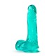 Μαλακό Ομοίωμα Πέους - Ram N' Jam Realistic Dildo Teal 20cm Sex Toys 