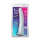 Εύκαμπτο Κυρτό Πέος - Diamond Glisten Curved Dildo Clear 20cm Sex Toys 