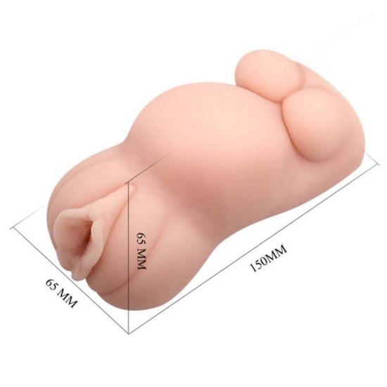 Ομοίωμα Αυνανισμού Έγκυος Γυναίκα - Sexy Pregnant Woman Masturbator Beige Sex Toys 