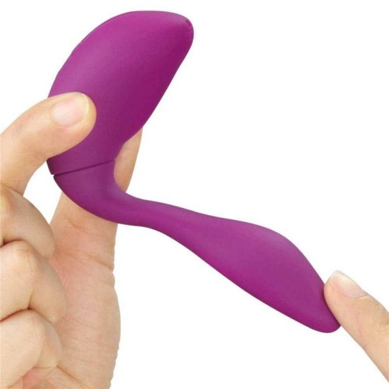 Ασύρματος Δονητής Ζευγαριών - O Sensual Double Rush Couples Vibrator Purple Sex Toys 