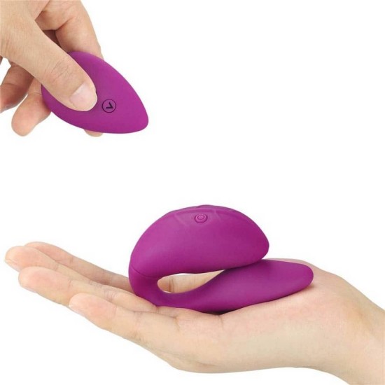 O Sensual Double Rush Couples Vibrator Purple Sex Toys