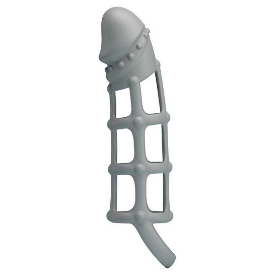 Silicone Penis Sleeve With Ball Strap Sex Toys