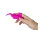 Teasing Tongue Finger Vibrator Pink Sex Toys