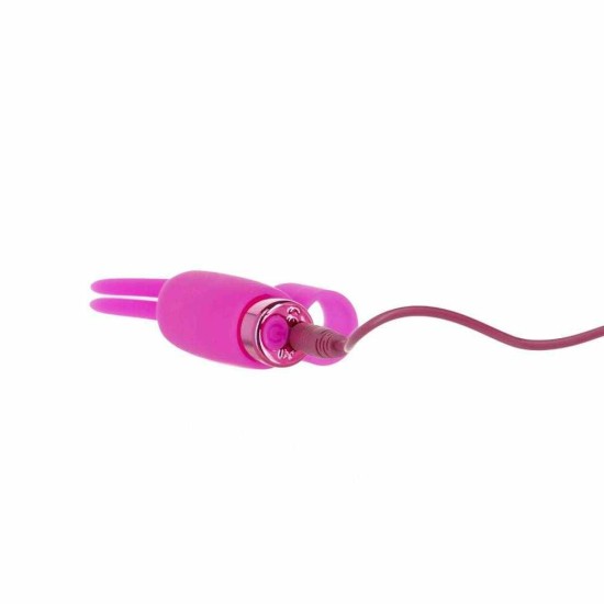Teasing Tongue Finger Vibrator Pink Sex Toys