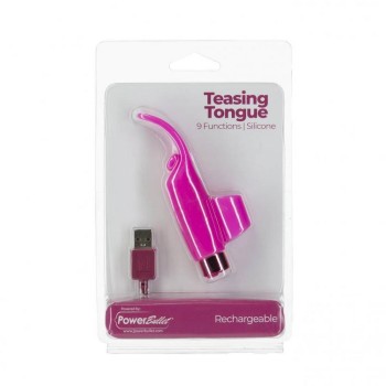 Teasing Tongue Finger Vibrator Pink