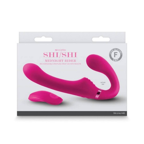Shi/Shi Midnight Rider Strapless Strap On Pink Sex Toys