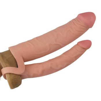 Double Penis Sleeve Pleasure X-Tender