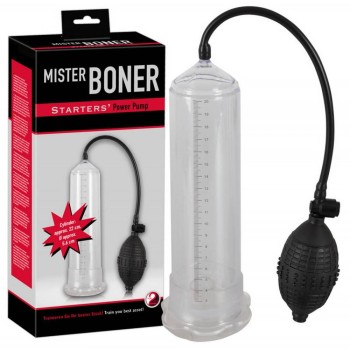 Αντλία Διόγκωσης Πέους - Mr. Boner Starters Power Pump