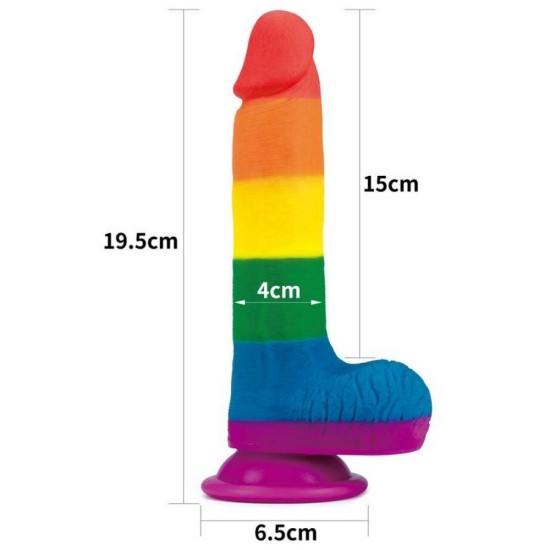 Prider Realistic Silicone Dildo 19cm Sex Toys