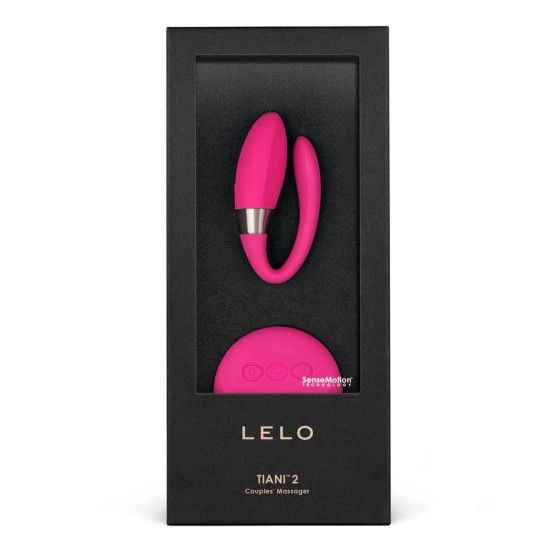 Ασύρματος Δονητής Ζευγαριών - Lelo Tiani 2 Couples Massager Design Edition Cerise Sex Toys 