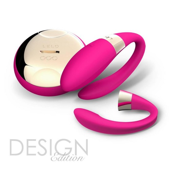 Ασύρματος Δονητής Ζευγαριών - Lelo Tiani 2 Couples Massager Design Edition Cerise Sex Toys 