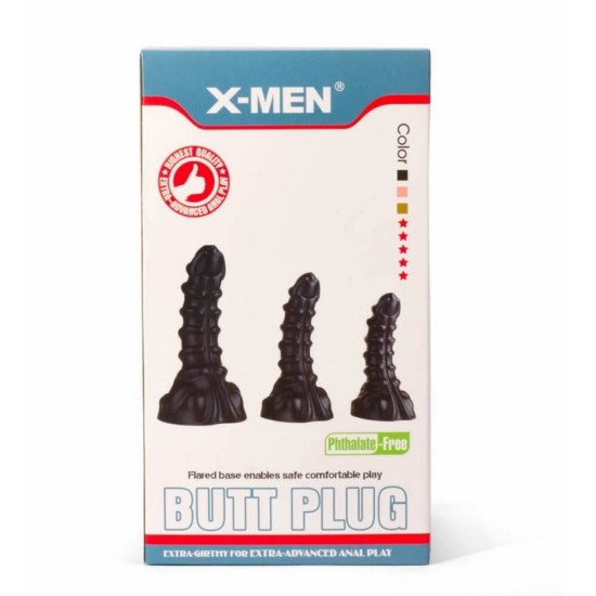 Τερατόμορφη Πρωκτική Σφήνα – X-Men Monster Butt Plug Small Sex Toys 