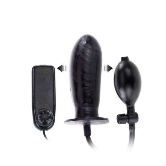 Φουσκωτό Πέος Με Δόνηση - Bigger Joy Inflatable Vibrating Penis 16cm Sex Toys 