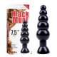 Large Anal Bead Black 19cm Sex Toys